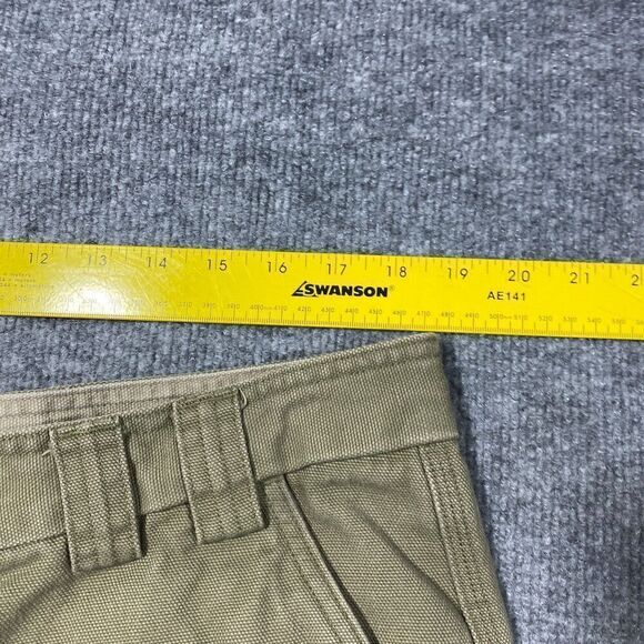 Duluth Trading Cargo Shorts Mens 42 Green - Picture 3 of 8